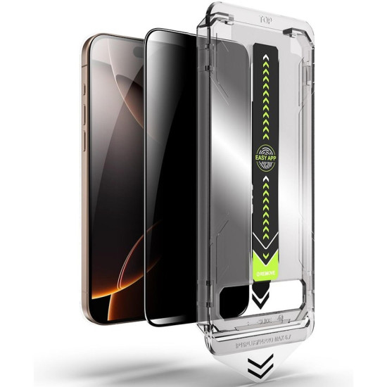 Tempered Glass iPhone 14 Pro Max Techsuit Privacy TitanGlass Full Cover Full Face Αντιχαρακτικό Γυαλί Προστασίας Απορρήτου Οθόνης - Privacy (5949419293847)