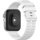 Λουράκι Huawei Watch Fit 5 Pro Techsuit Watchband W082 Σιλικόνης - White (5949419373754)
