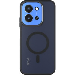 Θήκη Xiaomi Redmi 15C 4G Techsuit PureFrost Σκληρή Ημιδιάφανη με MagSafe - Frosted Black (5949419346741)