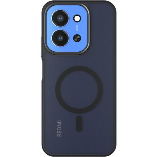Θήκη Xiaomi Redmi 15C 4G Techsuit PureFrost Σκληρή Ημιδιάφανη με MagSafe - Frosted Black (5949419346741)