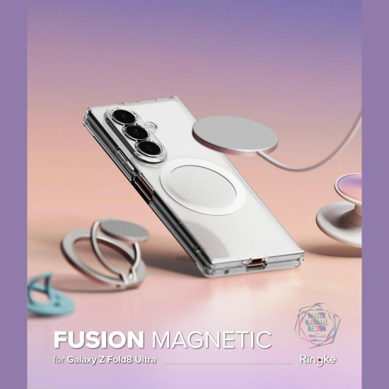 Θήκη Samsung Galaxy Z Fold8 Ultra Ringke Fusion Magnetic Ανθεκτική με MagSafe - Clear (8800328819283)