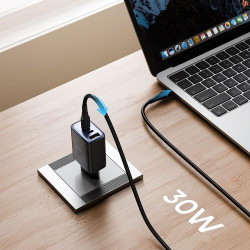 Φορτιστής Mcdodo Fast Charger Γρήγορος Tοίχου / Αντάπτορας με Ψηφιακή Οθόνη & 1 x USB-A / 2 x Type-C 30W - Black (CH-2180)