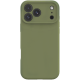 Θήκη iPhone 18 Pro Max / 17 Pro Max Spacecase Silicone Mag Case Σιλικόνης με MagSafe - Olive Green (5905719143336)