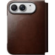 Θήκη iPhone Duo Nomad Traditional Horween Leather Folio Δερμάτινο Πορτοφόλι με MagSafe - Rustic Brown (NM017705858)