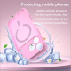 Θήκη iPhone 18 Pro / 17 Pro Techsuit HaloFrost II MagSafe Σκληρή Ημιδιάφανη με MagSafe - Pink (5949419380356)