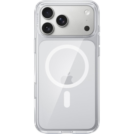 Θήκη iPhone 18 Pro / 17 Pro Torras Guardian Mag Διάφανη Ανθεκτική με MagSafe - Clear (6942765591529)