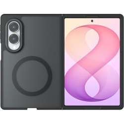 Θήκη Samsung Galaxy Z Fold8 Techsuit PureFrost Σκληρή Ημιδιάφανη με MagSafe - Frosted Black (5949419374485)