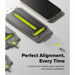 Tempered Glass Google Pixel 11 Pro XL / 10 Pro XL / 9 Pro XL Ringke Easy Slide Αντιχαρακτικό Γυαλί Προστασίας Οθόνης 2 Τεμάχια - Clear (8809961788895)