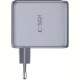 Φορτιστής Tech-Protect NC100W-GAN Powervision Γρήγορος Tοίχου / Αντάπτορας με Ψηφιακή Οθόνη & 1 x USB-A / 2 x Type-C 100W - Dark Grey (5906302324453)