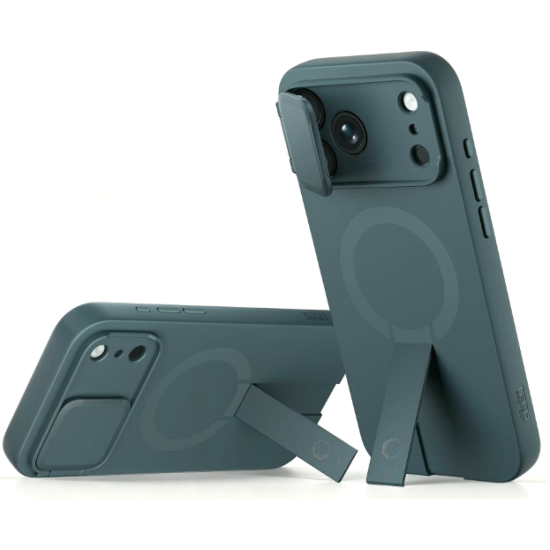 Θήκη iPhone 18 Pro / 17 Pro Tech-Protect Kevlar Aura με MagSafe & Κάλυμμα για την Κάμερα - Navy Blue (5906302326075)