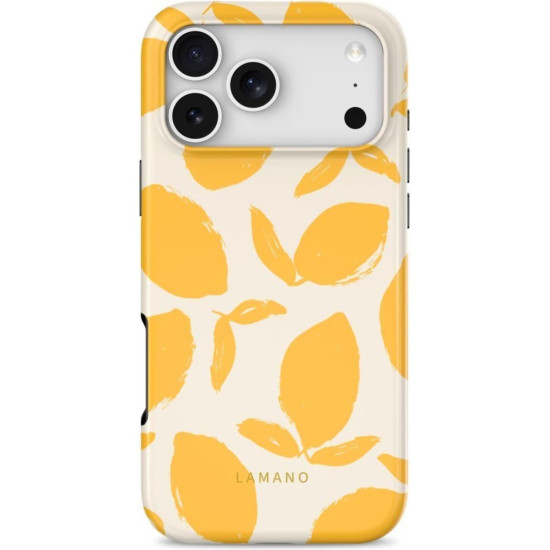 Θήκη iPhone 18 Pro Max / 17 Pro Max Tech-Protect Lamano Σκληρή με MagSafe - Lemon Haze (5906302342891)