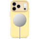 Θήκη iPhone 18 Pro Max / 17 Pro Max Tech-Protect Uniq MagSafe CC Σιλικόνης με MagSafe - Mellow Yellow (5906302342037)