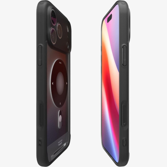 Θήκη iPhone 18 Pro / 17 Pro Spigen Ultra Hybrid MagFit Ανθεκτική Σκληρή με MagSafe - Classic Black (ACS12168)