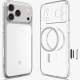 Θήκη iPhone 18 Pro / 17 Pro Spigen Ultra Hybrid T MagFit Ανθεκτική με Κάλυμμα για Camera Control & MagSafe - Glossy White (ACS12169)