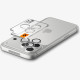 Tempered Glass iPhone 18 Pro / 18 Pro Max Spigen GLAS.tR EZ Fit OPTIK Pro Camera Lens Protector Αντιχαρακτικό Γυαλί Προστασίας για Φακό Κάμερας 2 Τεμάχια - Silver (AGL12046)