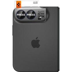 Tempered Glass iPhone Duo Spigen GLAS.tR EZ Fit OPTIK Pro Camera Lens Protector Αντιχαρακτικό Γυαλί Προστασίας για Φακό Κάμερας 2 Τεμάχια - Night Sky (AGL12011)