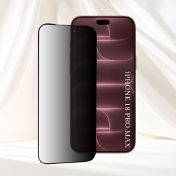 Tempered Glass iPhone 18 Pro Max Techsuit 111D Privacy Full Glue Full Face Αντιχαρακτικό Γυαλί Προστασίας Απορρήτου Οθόνης - Black (5949419379312)