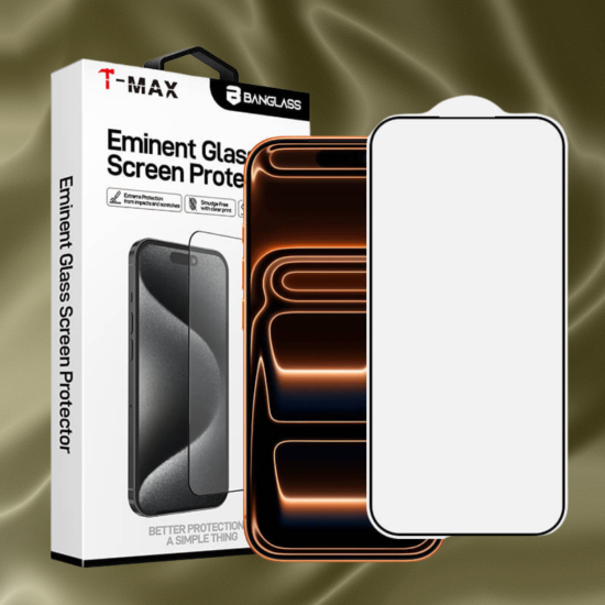 Tempered Glass iPhone 18 Pro Max T-Max Premium Full Glue Αντιχαρακτικό Γυαλί Προστασίας Οθόνης - Black (5206015088278)
