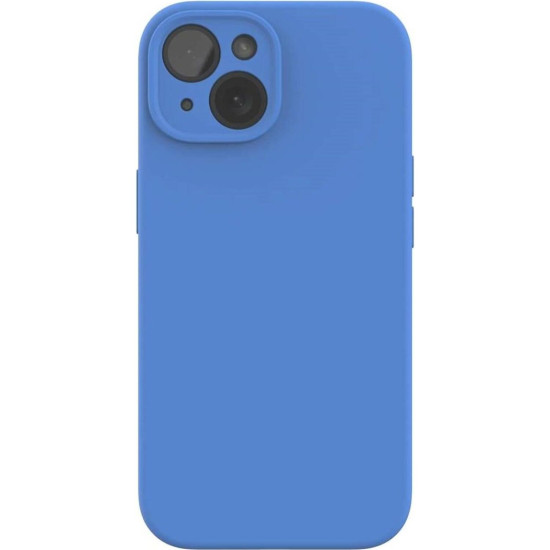 Θήκη iPhone 15 Spacecase Silicone Mag Case Σιλικόνης με MagSafe - Blue (5905719142704)
