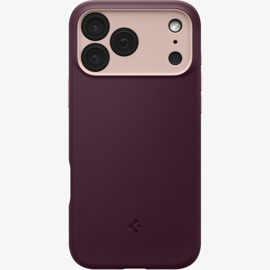 Θήκη iPhone 18 Pro Max / 17 Pro Max Spigen Nano Pop MagFit Ανθεκτική Σιλικόνης με MagSafe - Burgundy Bean (ACS12141)