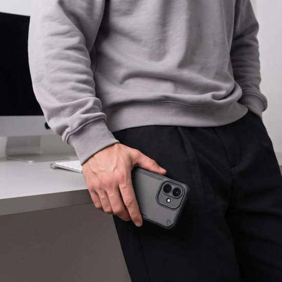 Θήκη Xiaomi Redmi Note 17 Pro Tech-Protect Rugged Shield Σκληρή Ημιδιάφανη - Matte Black (5906302343553)