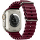 Λουράκι Apple Watch Ultra/SE/12/11/10/9/8/7/6/5/4 (49/46/45/44mm) Tech-Protect Iconband Pro Σιλικόνης - Deep Burgundy (5906302398829)