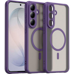 Θήκη Samsung Galaxy S26 FE Techsuit HaloFrost II MagSafe Σκληρή Ημιδιάφανη με MagSafe - Purple (5949419384781)