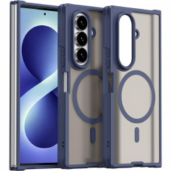 Θήκη Samsung Galaxy Z Fold8 Ultra Techsuit HaloFrost II MagSafe Σκληρή Ημιδιάφανη με MagSafe - Navy Blue (5949419374522)