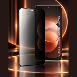Tempered Glass Xiaomi Redmi Note 17 Pro Techsuit 111D Privacy Full Glue Full Face Αντιχαρακτικό Γυαλί Προστασίας Απορρήτου Οθόνης - Black (5949419386549)