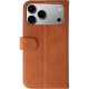 Θήκη iPhone 18 Pro Max / 17 Pro Max Rosso Deluxe Δερμάτινο Πορτοφόλι - Brown (8719246608919)