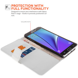 Θήκη Samsung Galaxy Note 5 - Πορτοφόλι by YouSave (SA-EA05-Z826)