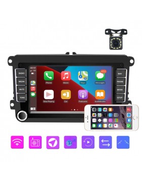 Οθόνη Android 10.0 για VW/Skoda/Seat - GPS, Bluetooth, USB & Κάμερα Οπισθοπορείας με 4 LED