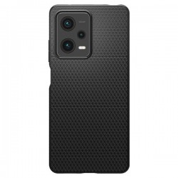 Spigen Liquid Air Back Cover Σιλικόνης Μαύρο (Redmi Note 12 Pro / Poco X5 Pro)